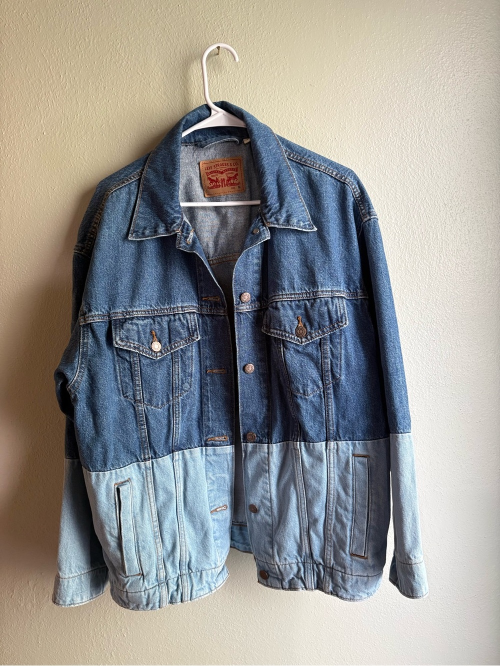 Levi's Two-Tone Blue Denim Jacket
